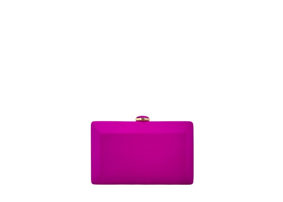 Bolso Clutch Efecto Raso